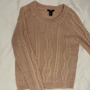 H&M Cable Knit Sweater